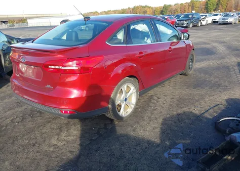 2016 Ford Focus Titanium from USA, damaged, VIN 1FADP3J24GL305028